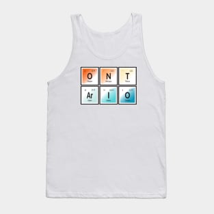 Ontario | Periodic Table of Elements Tank Top